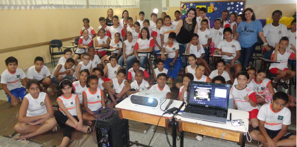 GPSEX - Palestra sobre sexualidade e prevenção realizada nas escolas municipais de Junqueirópolis